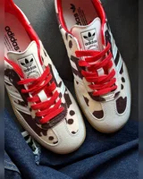 Adidas Samba OG Cow Print Beige/Black — головне фото товару