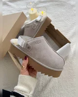 UGG Lanah Clog Brown Grey Platform — головне фото товару
