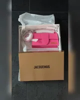 Jacquemus Le Bambino Handbag With Adjustable Crossbody Pink — головне фото товару
