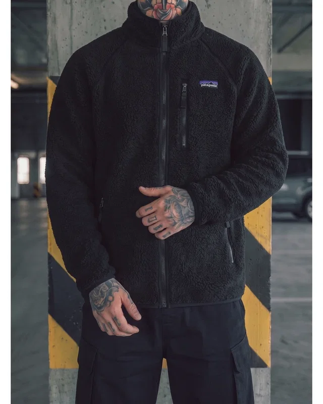 Patagonia Фліска Patagonia Retro Pile — Чорна — головне фото товару