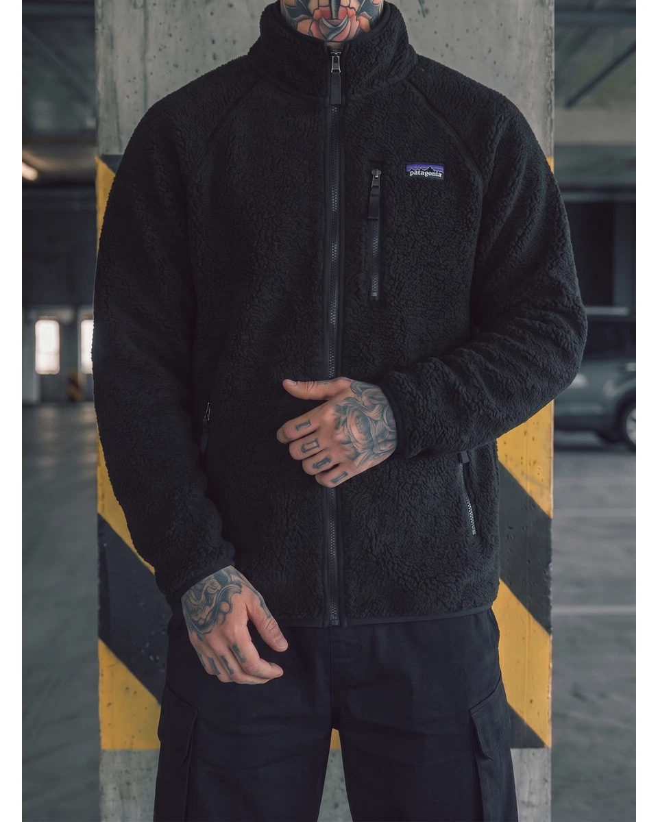 Patagonia Фліска Patagonia Retro Pile — Чорна — головне фото товару