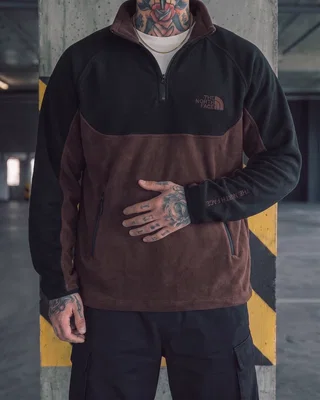 The North Face Флісова Кофта TNF коричнева — головне фото товару