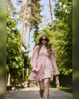 Sane Сукня рожевий леопард — головне фото товару