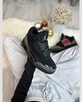 Nike Air Jordan 3 Retro 'Black Cat' 2025 — головне фото товару