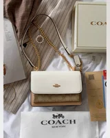 COACH Coach Mini Klare Crossbody in Signature Canvas White/Beige [коробка магніт] 22 x 15 x 9 COACH — головне фото товару