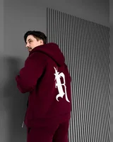 Sane Зіпка бардо принт R — головне фото товару