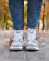Nike SB Dunk Low White/Grey Textile — головне фото товару
