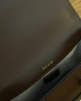 Gucci Horsebit 1955 Mini Bag Total Brown Soft/Gold — головне фото товару