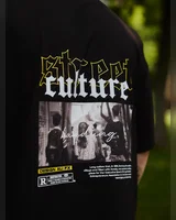 Sane Футболка чорна (culture) — головне фото товару