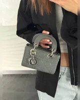 Dior Lady D-Joy Micro Bag Grey — головне фото товару