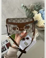 Gucci Horsebit 1955 Mini Bag Brown 18 х 11 х 4 — головне фото товару