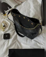 Chanel Small CC Quilted Shopping Bag Black/Gold 24 x 27 x 13 — головне фото товару