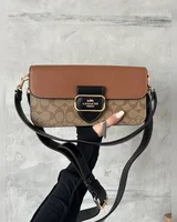 COACH Coach Morgan Shoulder Bag Brown/Black COACH — головне фото товару