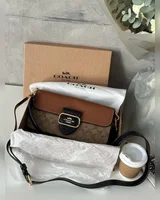 COACH Coach Morgan Shoulder Bag Brown/Black COACH — головне фото товару