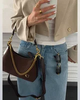 COACH Coach Juliet Shoulder Bag Brown Suede 24 х 13 х 8 COACH — головне фото товару