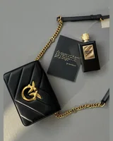 PINKO Mini Love Bag Click Big Chevron Black — головне фото товару