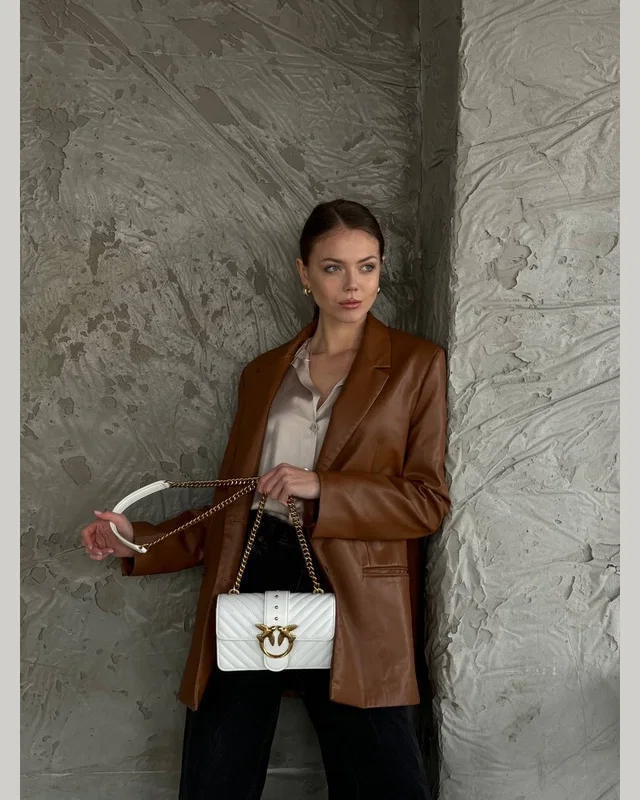 PINKO Mini Love Bag One Simply Puff White/Gold 20 x 12 x 7 — головне фото товару