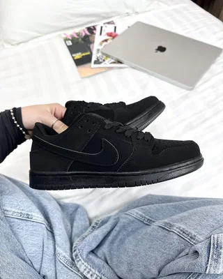Nike dunk black хутро — головне фото товару