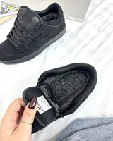 Nike dunk black хутро — головне фото товару