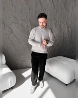 Sane Светр сірий вязка — головне фото товару