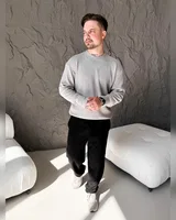 Sane Светр сірий вязка — головне фото товару