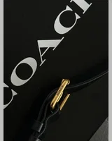 COACH Coach Tabby Shoulder Bag 26 In Signature Canvas Black/Beige [крафтова коробка] 26 x 14 x 7(інша підкладка) COACH — головне фото товару