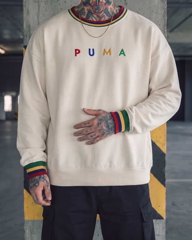 Puma Світшот білий — головне фото товару