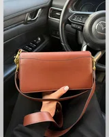 COACH Coach Tabby Shoulder Bag 26 With Signature Canvas Brown [крафтова коробка] 26 x 14 x 7 COACH — головне фото товару