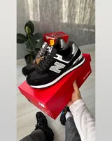 New Balance 574 Reflective Black/White — головне фото товару