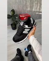 New Balance 574 Reflective Black/White — головне фото товару