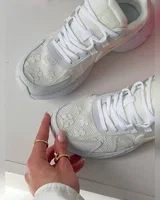 Nike V2K Runtekk White Flowers — головне фото товару