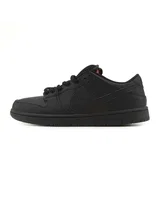 Nike SB Dunk Low Total Black Leather — головне фото товару