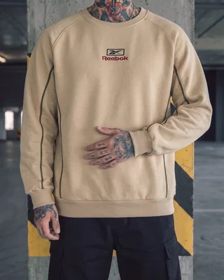 Reebok Світшот беж — головне фото товару