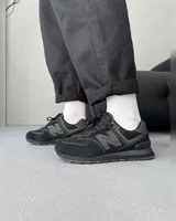 New Balance 574 Full Black — головне фото товару