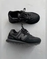New Balance 574 Full Black — головне фото товару