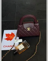 Chanel Kelly Bag Shiny Aged Calfskin Burgundy & Gold Hardware Коробка магніт 18х12х5.5 — головне фото товару