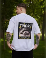 Sane Футболка біла (ruined) — головне фото товару