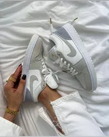 Nike 1 Low Grey/Blue — головне фото товару