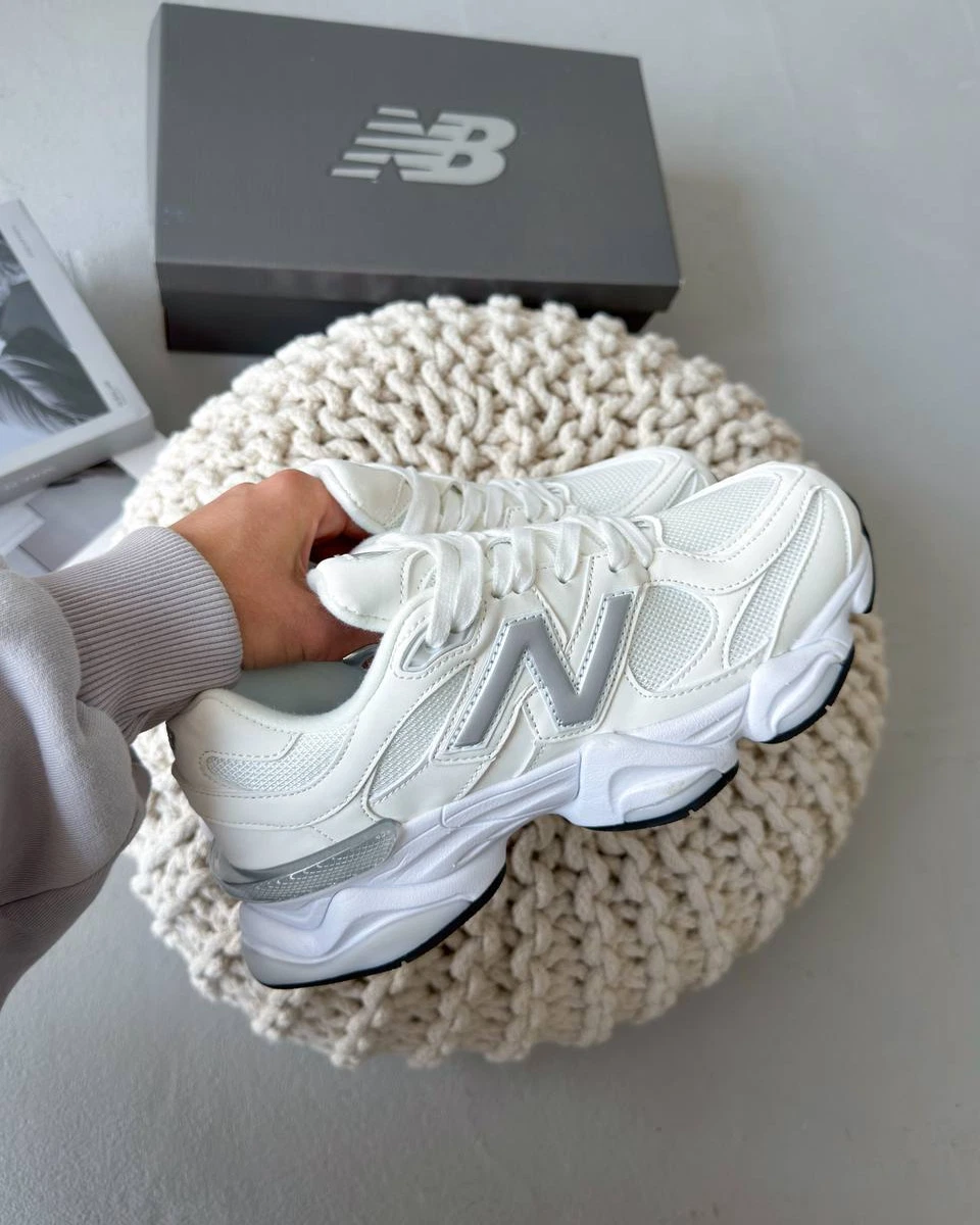 New Balance 9060 White/Grey — головне фото товару