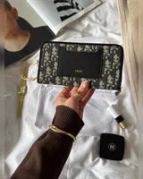Dior Christian Dior 30 Montaigne Wallet Blue Oblique Jacquard 20 х 10 х 3 — головне фото товару