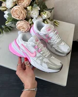Nike V2k Run Silver/Pink/White — головне фото товару
