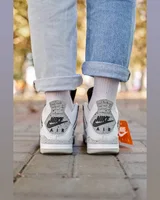 Nike Air Jordan Retro 4 White Cement — головне фото товару