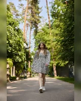 Sane Сукня чорна леопард — головне фото товару