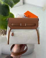 Hermes Hermès Herbag Zip 20 Bag Grey/Brown 20 х 16 х 7 — головне фото товару