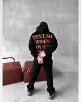 Sane Худі Штани чорний text me — головне фото товару