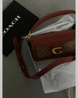 COACH Coach Tabby Shoulder Bag 26 With Signature Canvas Ginger/Beige [крафтова коробка] 26 x 14 x 7 COACH — головне фото товару