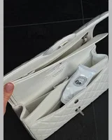Chanel Classic 2.55 Medium Double Flap Bag White [[Коробка магніт]] 25 х 17 х 7 — головне фото товару