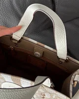 COACH Coach Dempsey Tote in Signature Jacquard Cream/Gold [крафтова коробка] COACH — головне фото товару