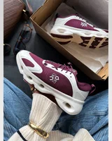 On Cloudsolo x Loewe White/Bordo — головне фото товару