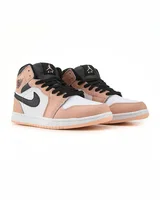Nike Air Jordan 1 Retro Mid Peach Fur — головне фото товару